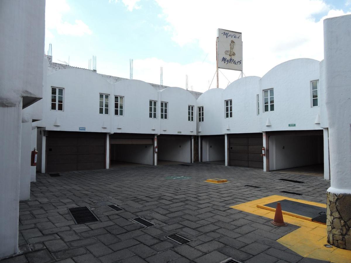 Motel Mykonos Puebla Bagian luar foto